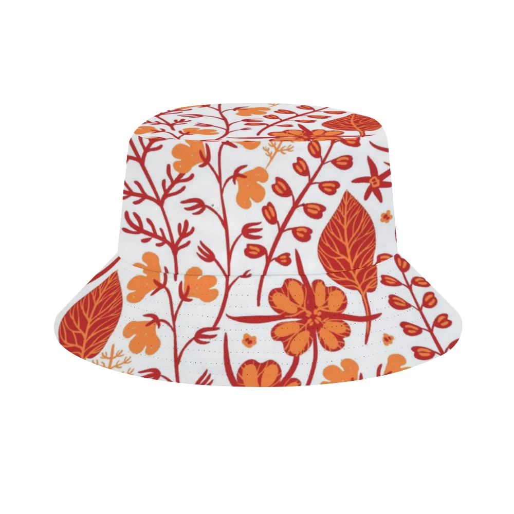 ThisNew Orange Retro Garden Bucket Hat 3 ThisNew Orange Retro Garden Bucket Hat