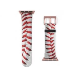 Printify Baseball Seam Apple Watch Band Accessories 45 Printify Baseball Seam Apple Watch Band Accessories