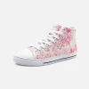 Harlow & Lloyd Cherry Blossom High Top Canvas Shoes