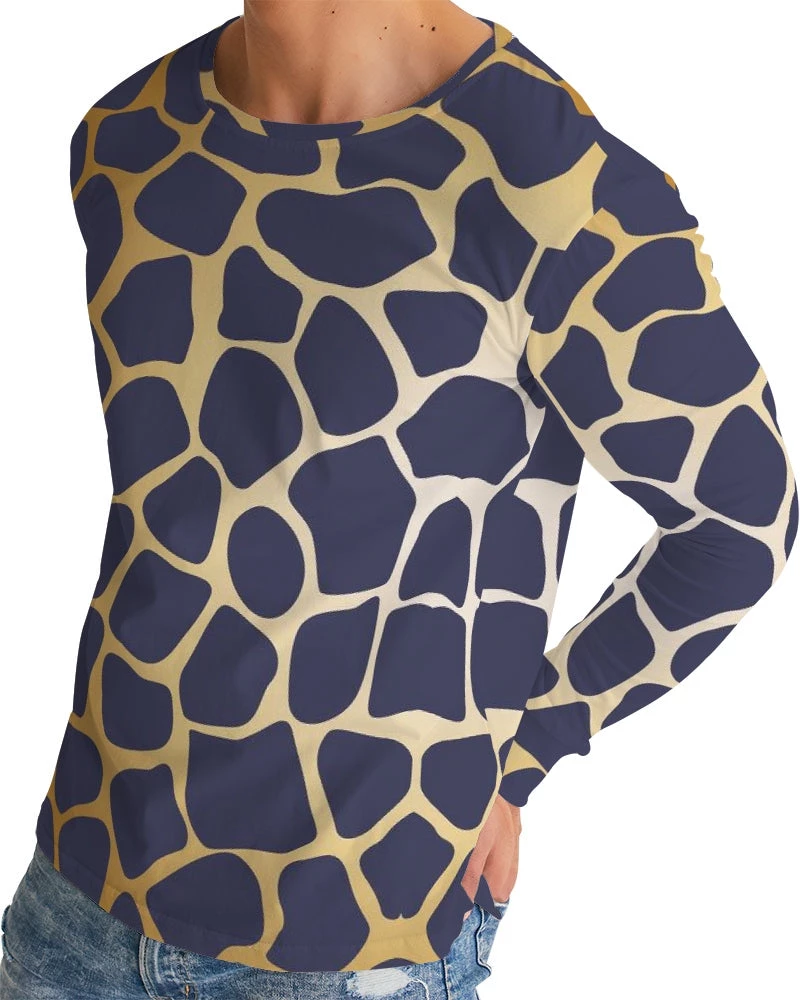 Harlow & Lloyd Regal Giraffe Men's Long Sleeve Tee T Shirts & Tanks 9 Harlow & Lloyd Regal Giraffe Men's Long Sleeve Tee T Shirts & Tanks