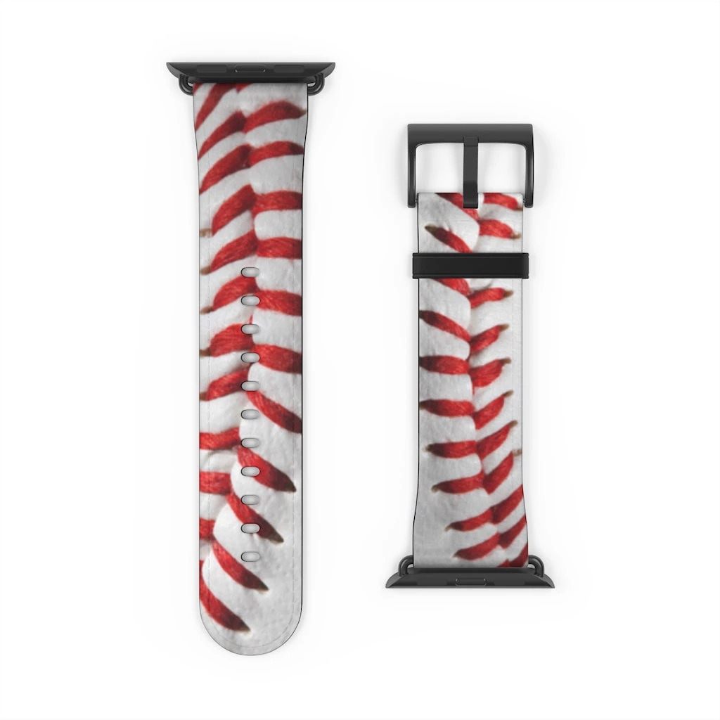 Printify Baseball Seam Apple Watch Band Accessories 20 Printify Baseball Seam Apple Watch Band Accessories