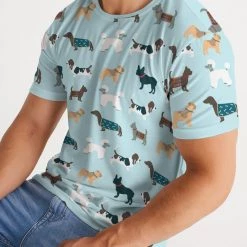 Harlow & Lloyd Dog Pawty Men's Tee 14 Harlow & Lloyd Dog Pawty Men's Tee