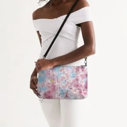 Harlow & Lloyd Cherry Blossom Sky Daily Zip Pouch Bags