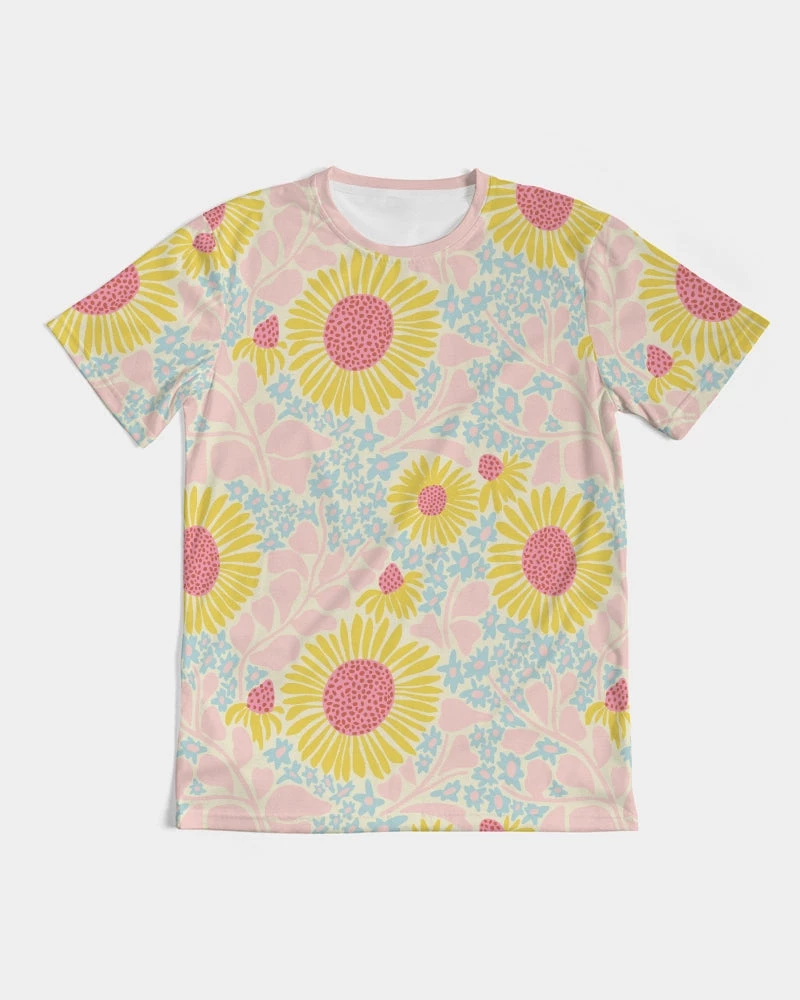 Harlow & Lloyd T Shirts & Tanks Retro Sunflowers Pink Men's T Shirt 9 Harlow & Lloyd T Shirts & Tanks Retro Sunflowers Pink Men's T Shirt
