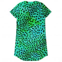 Subliminator Neon Green Leopard T Shirt Dress 27 Subliminator Neon Green Leopard T Shirt Dress