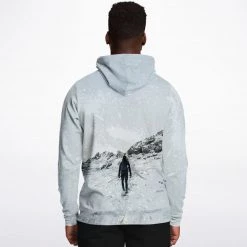 Subliminator Hoodies Snow Hiking Unisex Fleece Hoodie
