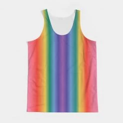 Harlow & Lloyd Rainbow Vertical Stripe Tank T Shirts & Tanks 14 Harlow & Lloyd Rainbow Vertical Stripe Tank T Shirts & Tanks