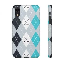 Printify Vintage Golf Pattern Tough Phone Case