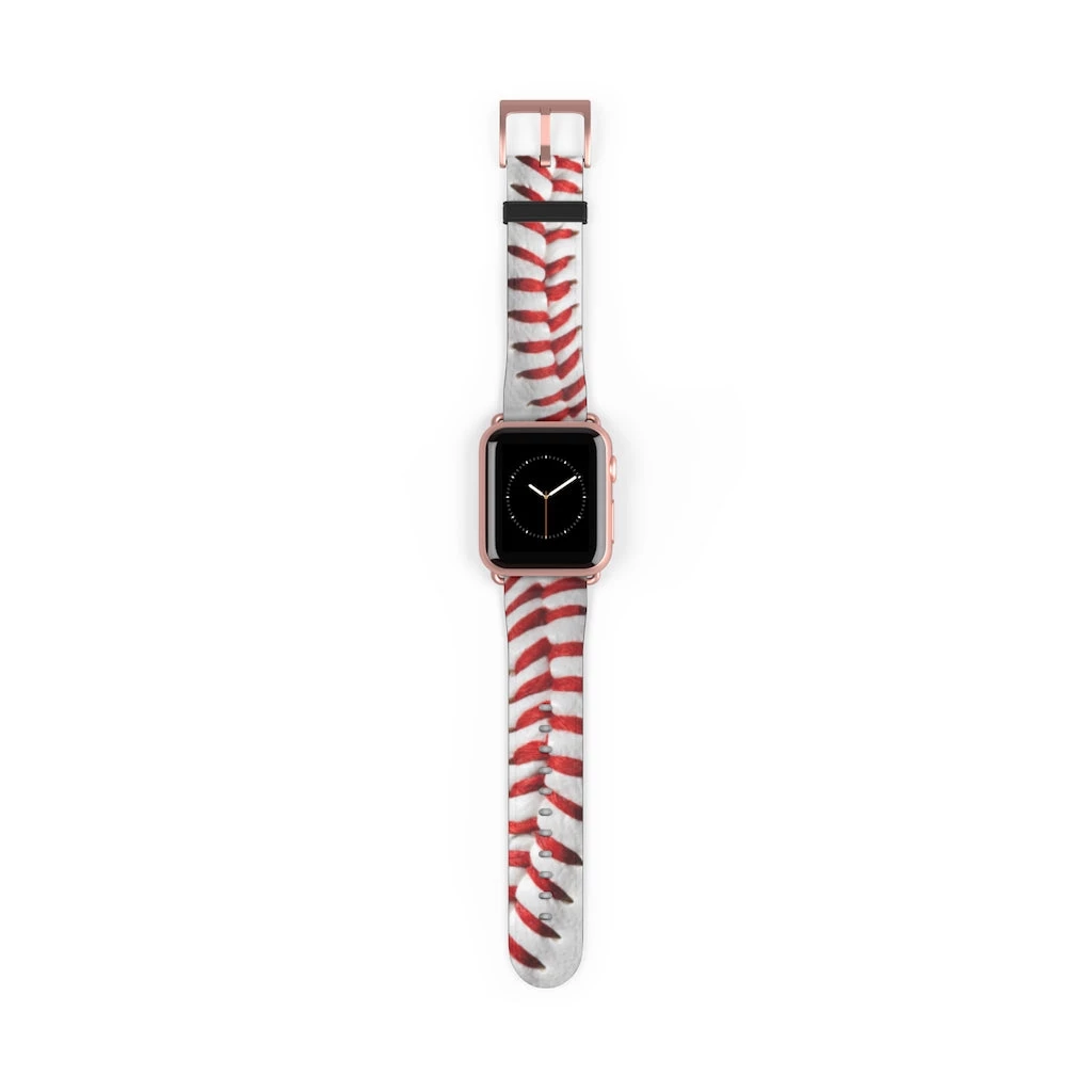 Printify Baseball Seam Apple Watch Band Accessories 15 Printify Baseball Seam Apple Watch Band Accessories