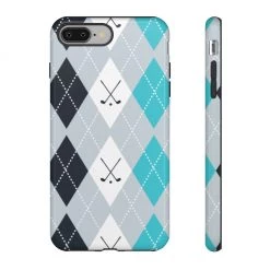 Printify Vintage Golf Pattern Tough Phone Case