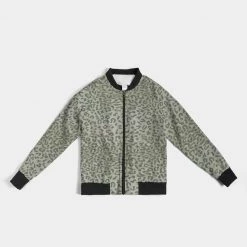 Harlow & Lloyd Jackets Soldier Camo Women's Bomber Jacket