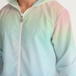 Harlow & Lloyd Soft Rainbow Hooded Windbreaker 13 Harlow & Lloyd Soft Rainbow Hooded Windbreaker