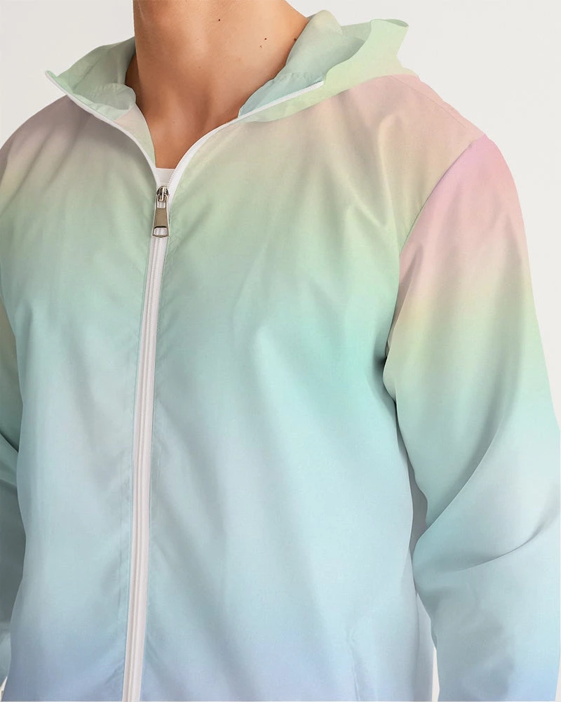 Harlow & Lloyd Soft Rainbow Hooded Windbreaker 6 Harlow & Lloyd Soft Rainbow Hooded Windbreaker