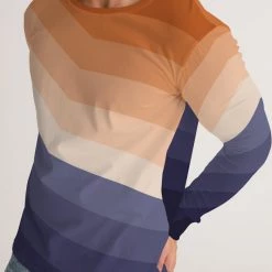 Harlow & Lloyd Purple Rays Men's Long Sleeve Tee T Shirts & Tanks