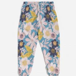 Harlow & Lloyd Pants & Joggers Blue Frisky Floral Men's Lightweight Track Pants