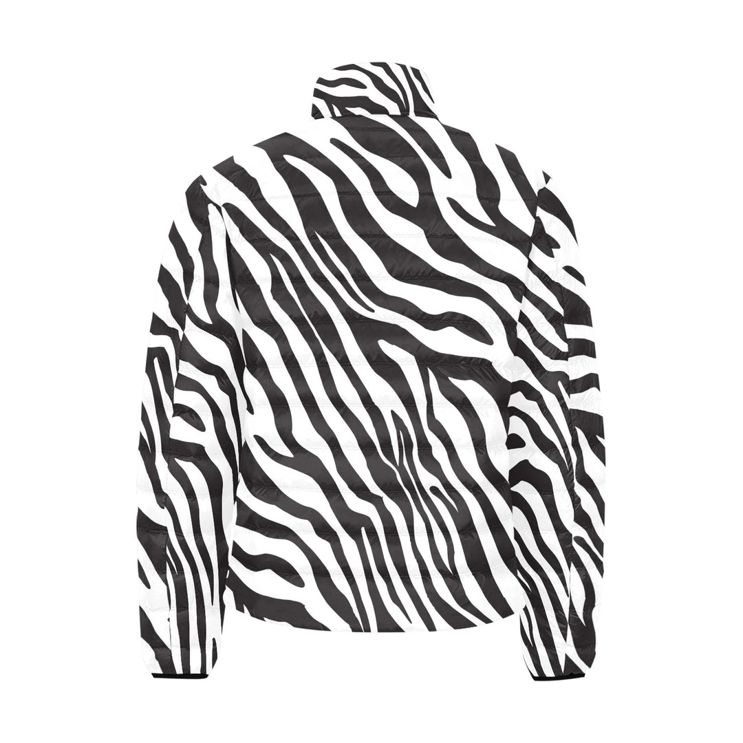 Harlow & Lloyd Zebra Print Mens Lightweight Puffer Jacket Jackets 4 Harlow & Lloyd Zebra Print Mens Lightweight Puffer Jacket Jackets