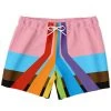 Subliminator Men United Pride Swim Shorts