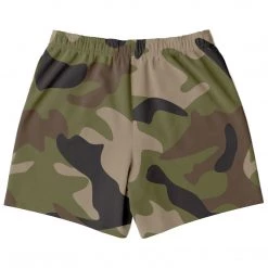 Subliminator Woodland Camo Fleece Shorts