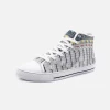 Harlow & Lloyd DJ Audio Mixer High Top Canvas Shoes