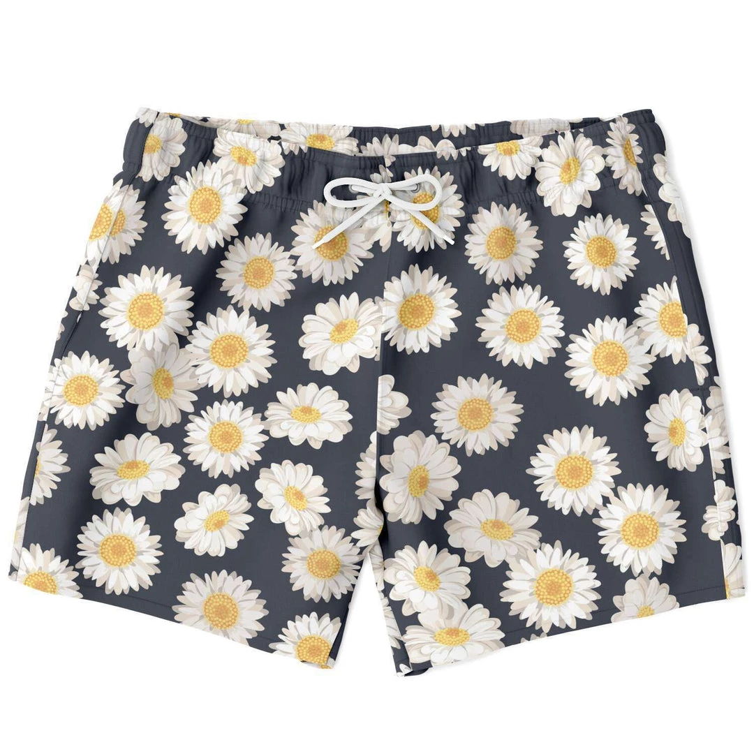 Subliminator Men Daisy Field Swim Shorts 3 Subliminator Men Daisy Field Swim Shorts