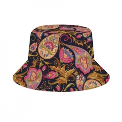 Harlow & Lloyd Accessories Blue Paisley Sensation Bucket Hat