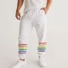 Harlow & Lloyd Rainbow Thin Stripes Lightweight Track Pants