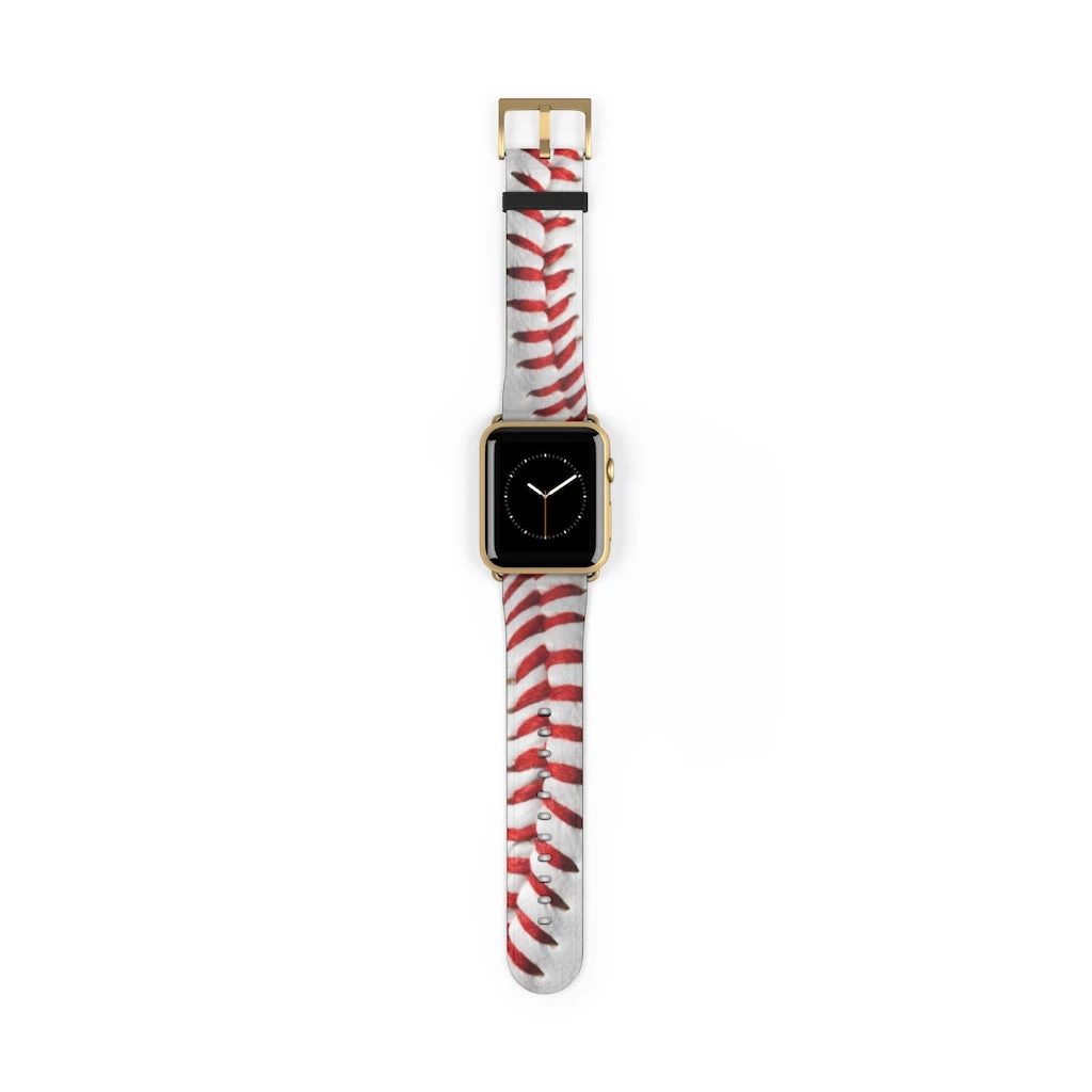 Printify Baseball Seam Apple Watch Band Accessories 25 Printify Baseball Seam Apple Watch Band Accessories