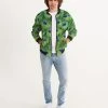 Harlow & Lloyd Stunning Peacock Men's Bomber Jacket Jackets