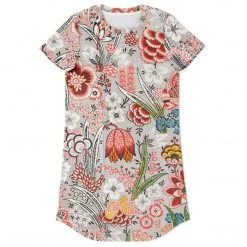Subliminator Blood Orange Floral T Shirt Dress T Shirts & Tanks 29 Subliminator Blood Orange Floral T Shirt Dress T Shirts & Tanks