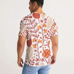 Harlow & Lloyd T Shirts & Tanks Orange Retro Garden Men's Tee