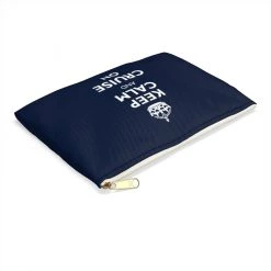 Printify Keep Calm & Cruise On Accessory Pouch Accessories