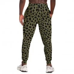Subliminator Pants & Joggers Cheetah Print Unisex Fleece Joggers In Sand