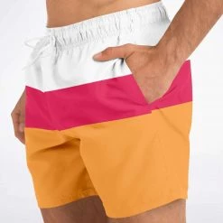 Subliminator Men Sweet Tangerine Swim Shorts 27 Subliminator Men Sweet Tangerine Swim Shorts