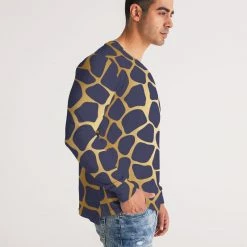 Harlow & Lloyd Regal Giraffe Men's Long Sleeve Tee T Shirts & Tanks