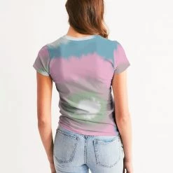 Harlow & Lloyd Ocean Coral Tie Dye Women's Tee