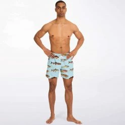 Subliminator School Of Fish Swim Shorts Men 27 Subliminator School Of Fish Swim Shorts Men