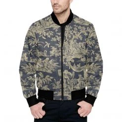 Harlow & Lloyd Jackets Life Is Beautiful Quilted Bomber Jacket