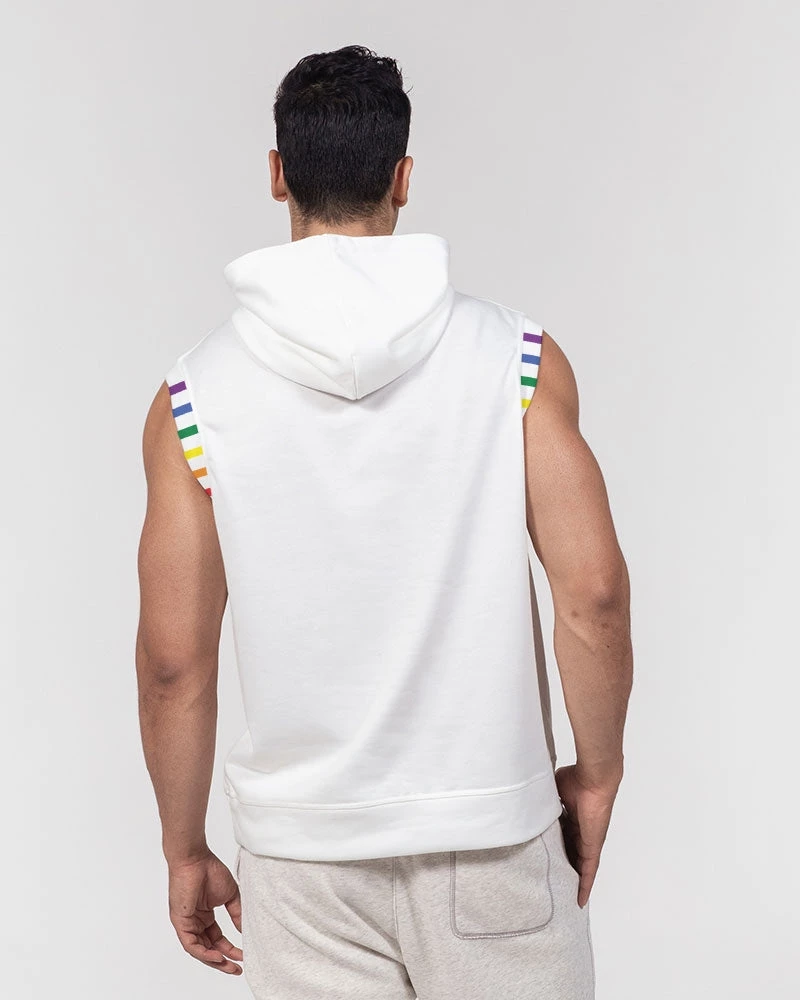Harlow & Lloyd Rainbow Pride Premium Heavyweight Sleeveless Hoodie 9 Harlow & Lloyd Rainbow Pride Premium Heavyweight Sleeveless Hoodie