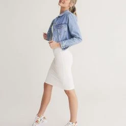 Harlow & Lloyd White Summer Floral Women's Hightop Canvas Shoe Shoes