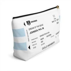 Printify Accessories Personalized Cruise ID Accessory Pouch