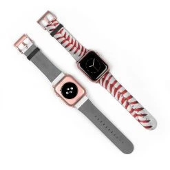 Printify Baseball Seam Apple Watch Band Accessories 46 Printify Baseball Seam Apple Watch Band Accessories