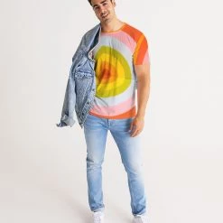 Harlow & Lloyd T Shirts & Tanks Orange Vortex Men's Tee 16 Harlow & Lloyd T Shirts & Tanks Orange Vortex Men's Tee