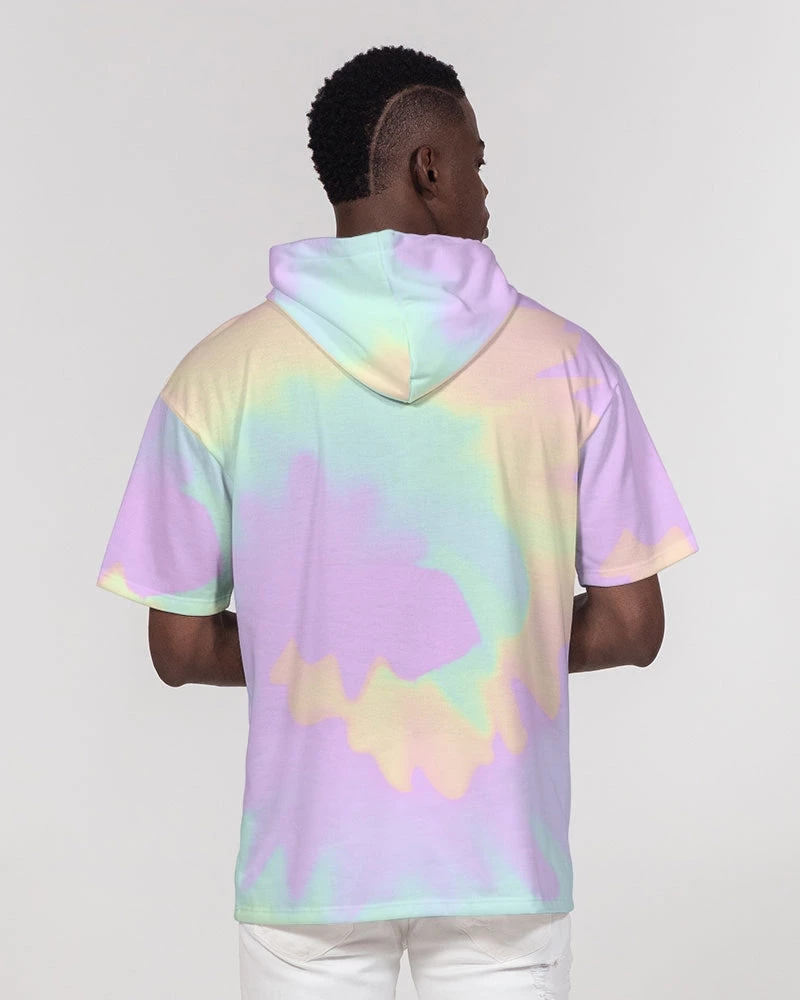 Harlow & Lloyd Hoodies Lilac Mint Tie Dye Men's Premium Heavyweight Short Sleeve Hoodie 8 Harlow & Lloyd Hoodies Lilac Mint Tie Dye Men's Premium Heavyweight Short Sleeve Hoodie