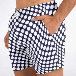 Subliminator Whirlpool Polkadot Swim Shorts - Blue