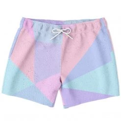 Subliminator Men Pastel Concrete Swim Shorts