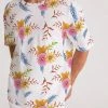 Harlow & Lloyd White Summer Floral Men's Premium Heavyweight Tee T Shirts & Tanks 1 Harlow & Lloyd White Summer Floral Men's Premium Heavyweight Tee T Shirts & Tanks