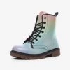 Harlow & Lloyd Shoes Soft Rainbow Lace Up Boots