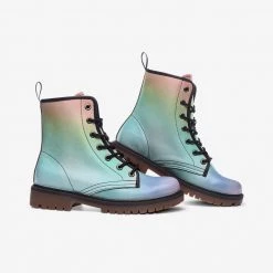 Harlow & Lloyd Shoes Soft Rainbow Lace Up Boots 7 Harlow & Lloyd Shoes Soft Rainbow Lace Up Boots