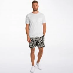 Subliminator Tiger Sand Fleece Shorts