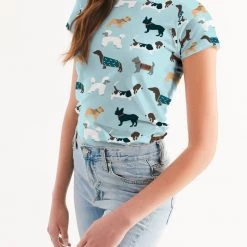 Harlow & Lloyd Dog Pawty Women's Tee